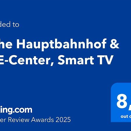 Апартаменти Naehe Hauptbahnhof & Ece-Center, Smart Tv Карлсруе Екстер'єр фото
