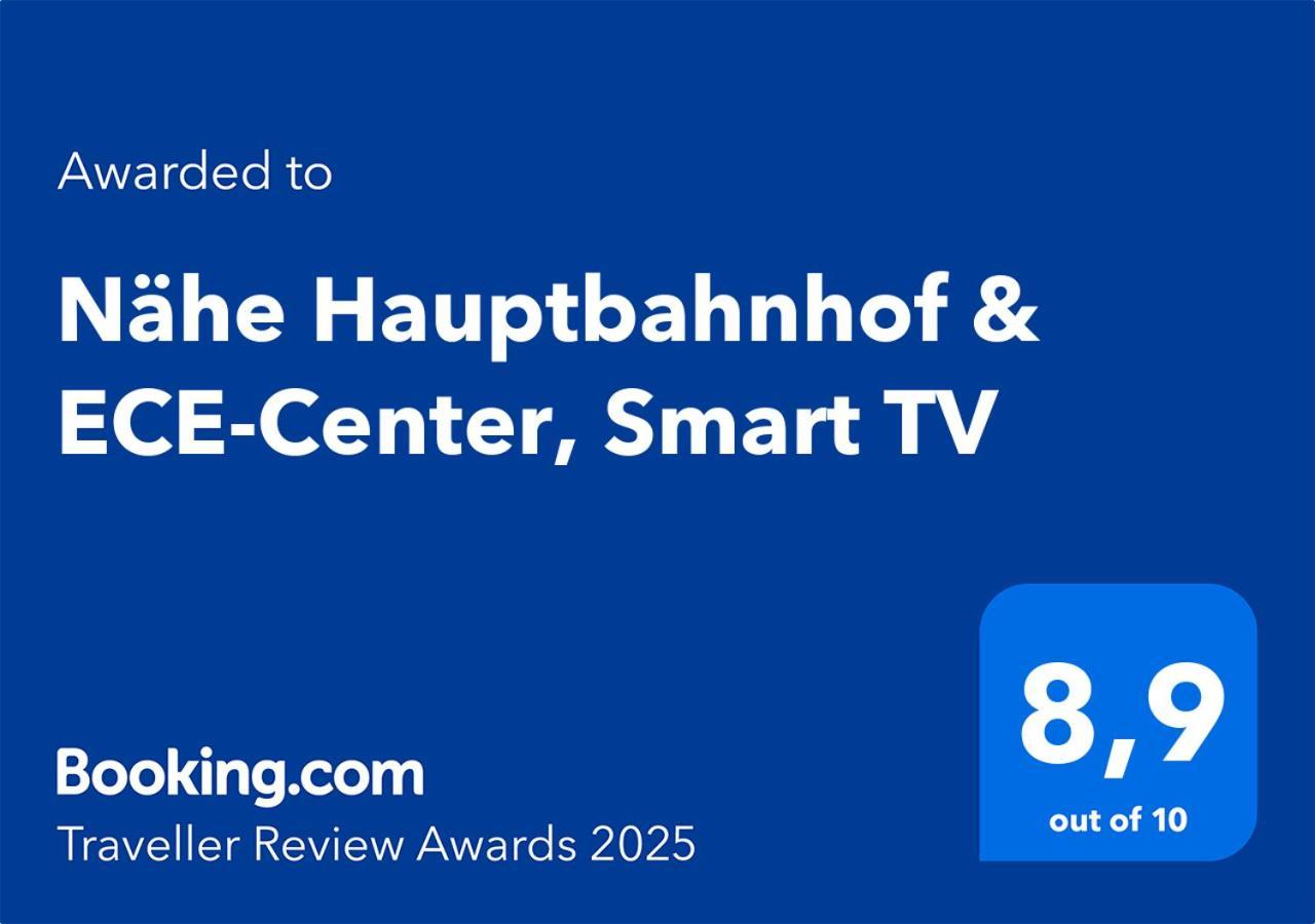 Апартаменти Naehe Hauptbahnhof & Ece-Center, Smart Tv Карлсруе Екстер'єр фото